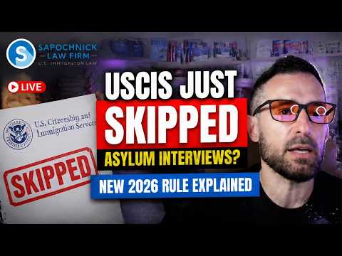 USCIS Just Skipped Asylum Interviews? The NEW 2026 Rule ...