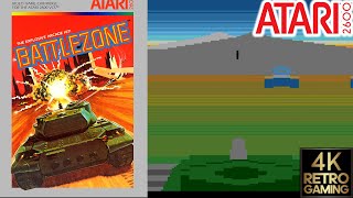 Battlezone Atari 2600 4k Gameplay