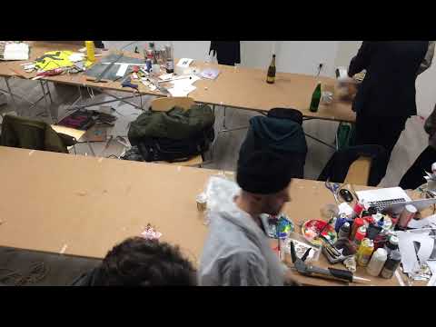 Sweatshop Neukölln - Chérie (L) & Sascha Boldt (R)