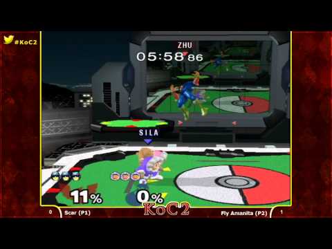 Kings of Cali 2 - Scar (Captain Falcon) Vs. Fly Amanita (Ice Climbers) - Pools Round 2