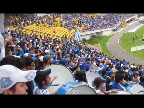 "BLUE RAIN - VAMOS VAMOS LOS MILLOS" Barra: Blue Rain &bull; Club: Millonarios
