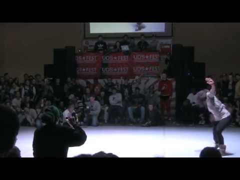 Queensy (Blazing Team) vs Nikki Tsappos Judge Showcase UDS 9