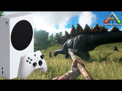 ARK Survival Evolved Xbox Series S Геймплей 60 fps