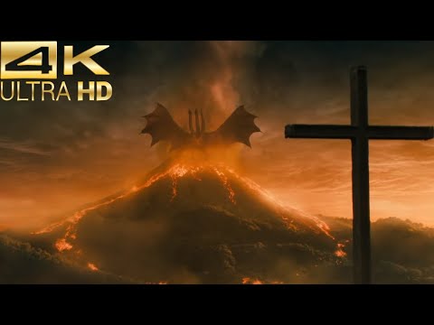 Godzilla: King of the Monsters (2019) - Ghidorah Alpha Call Scene | 4K ULTRA HD