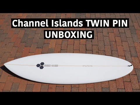 Channel Islands Twin Pin Surfboard - Unboxing Experience