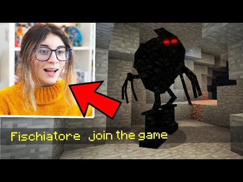 SPAVENTO LA MIA RAGAZZA CON IL FISCHIATORE - Scherzo su Minecraft ITA