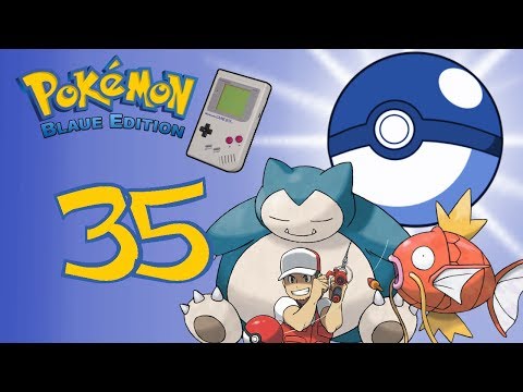 Pokémon Blau - Part 35 - Aggro-Angler wollen kämpfen! | Let's Play [Deutsch]