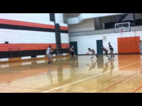 Talon's winning shot Battle Ground Boys 7th Grade Basketball