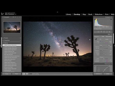 How to create a time-lapse video of the Milky Way
