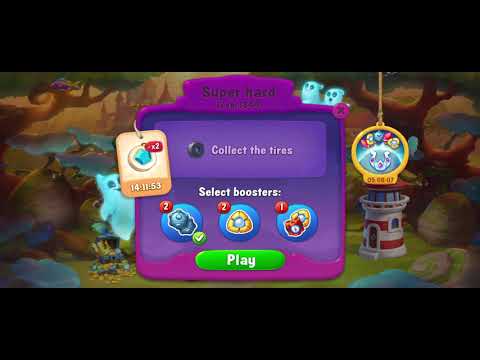 Fishdom Win Strikes Level 1337 - Super Hard Level 1344, Top 2nd Global Emerald League