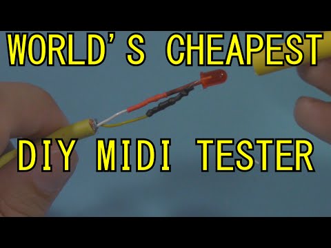 Make the World's Cheapest MIDI Tester
