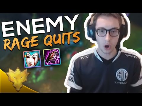 TSM Bjergsen & Wildturtle Make the Enemy RAGE QUIT! - TSM Bjergsen Stream Highlights & Funny Moments