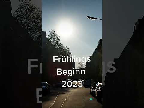 Berlin Frühlingsbeginn 2023 Japanische Kirschblüte Regensburger Ansbacher Straße Frühling Abril