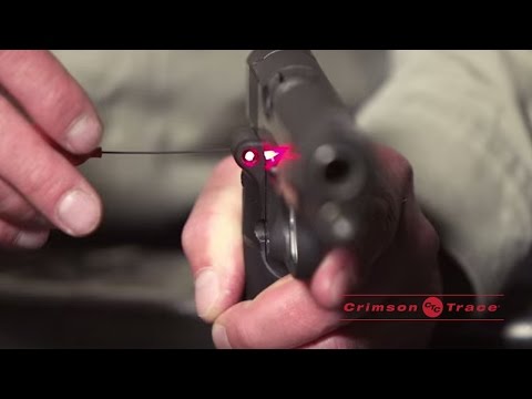 Sighting-In & Recalibrating Your Laser Sight