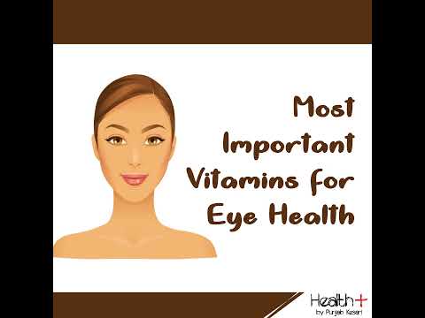 Most Important Vitamins for Eye Health