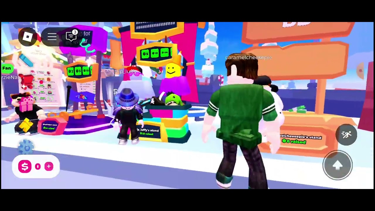 playing pls donate in roblox