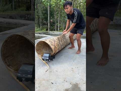 MANG UNI PINJEM MOBIL PICK UP BESAR BIAR BISA MUAT BILIK BAMB