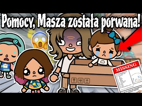 HELP, MASHA HAS BEEN KIDNAPPED!! 😭😱 | PART 7 | BASIA | TOCA BOCA STORIES IN POLISH |