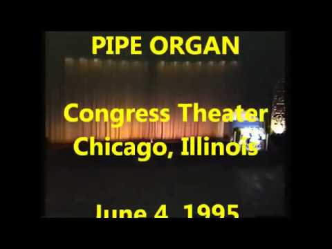 Fred Arnish performing on the Congress Kimball Pipe Organ #1