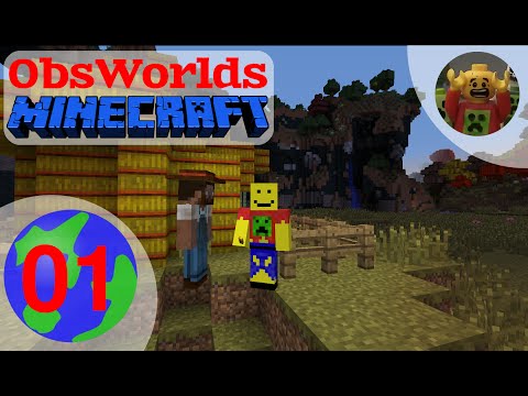 Jim Plays ObsWorlds Minecraft E01 - A Divine and Deadly Adventure