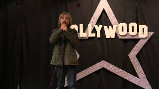 Cole singing Open Arms by Journey