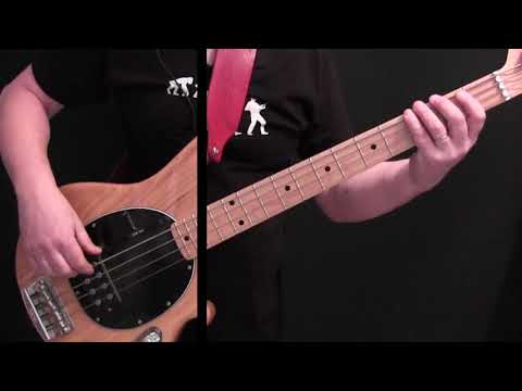 80 20 Bass Groove 15 16th Note Motown with Stop And Go