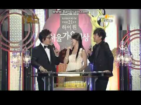 120119 21st High1 Seoul Music Awards Part 1- miss A Suzy MC Cut ( Random Cut 3)