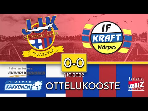 JJK - Närpes Kraft 1.10.2022 OTTELUKOOSTE