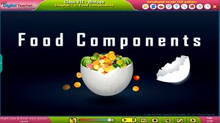 Food Components, Class 7 Biology SSC | Digital Teacher