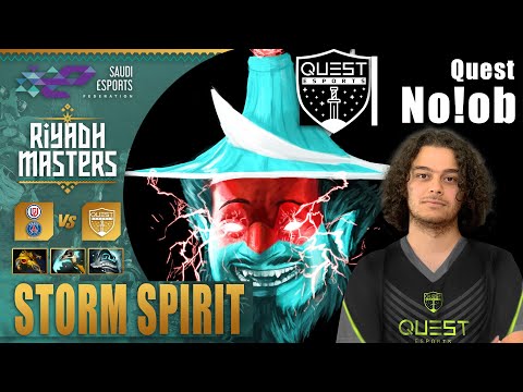 PSG.LGD vs QUEST | NO!OB STORM SPIRIT BRING QUEST TO THE TOP OF THE TABLE | RIYADH MASTERS 2023