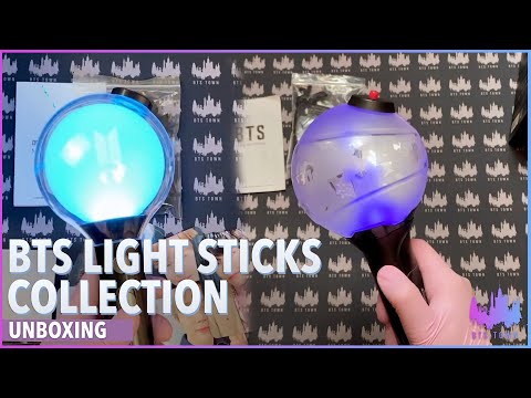 💟 BTS Official Light Sticks collection // Army bomb version 3 // Map of the soul stick