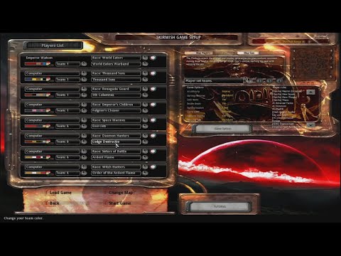 Unification Mod || World Eaters, Emperor's Children, Renegade, Thousand Sons vs Insane Imperials