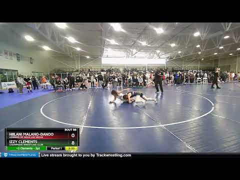 127 Lbs Cons. Round 1 - Hiilani Malano-Dando, Legends Of Gold Las Vegas Vs Izzy Clements, Champion