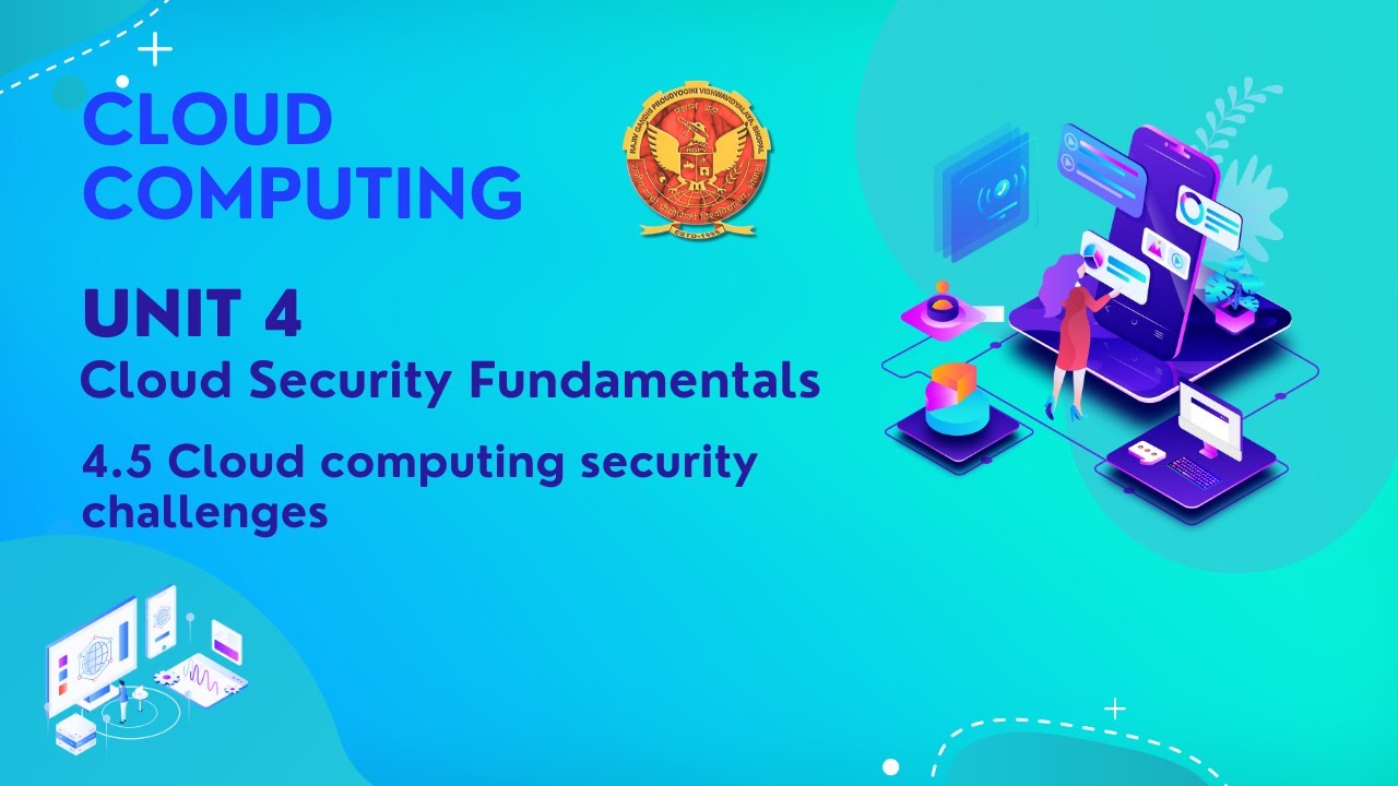 4.5 Cloud computing security challenges | CS802(B) |