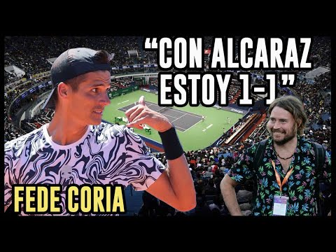 "Con Alcaraz estoy 1-1 en el Historial" Fede Coria con BATennis