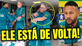 🚨 NEYMAR VOLTOU! OLHA O PRIMEIRO ENCONTRO COM ANCELOTTI