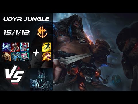 JUNGLE Udyr vs Karthus - EU Grandmaster Patch 14.14