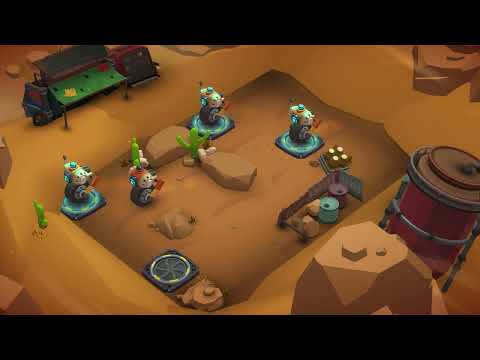 Tiny Robots Portal Escape. Dune Patrol. Legend. Levels 26-30. Walkthrough.