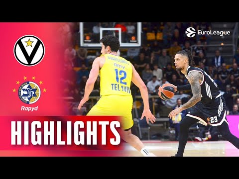 Eight Threes. Edwards UNLEASHED | Virtus - Maccabi | R12 BASKETBALL HIGHLIGHTS 2025-26