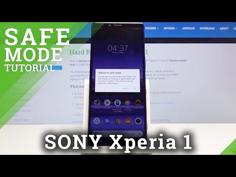 Safe Mode in SONY Xperia 1 – Diagnose System Issues