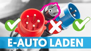 ⚠️ ELEKTROAUTO zuhause LADEN: Warum du KEINEN Schukostecker nutzen solltest!