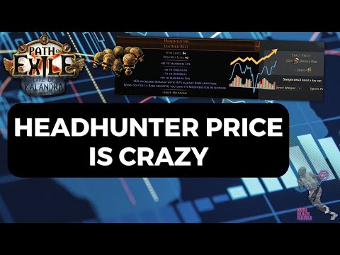 [PoE 3.19] Headhunter has NEVER been MORE EXPENSIVE - Why???