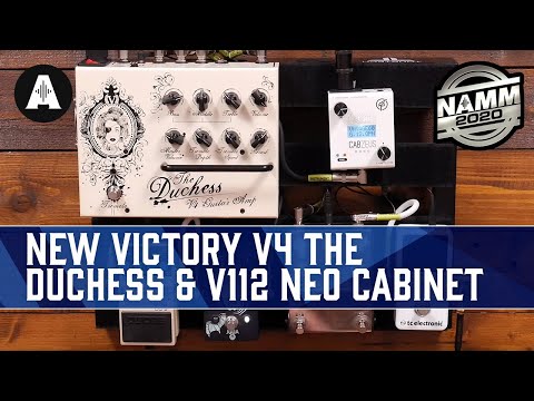 The Ultimate Travel Size Amplifier! - Victory V4 The Duchess + New V112 Neo Cabinet - NAMM 2020