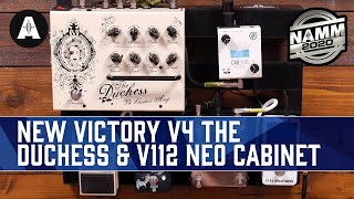Video thumbnail for The Ultimate Travel Size Amplifier! - Victory V4 The Duchess + New V112 Neo Cabinet - NAMM 2020 by Andertons Music Co
