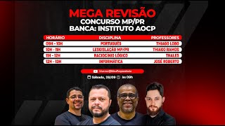 CONCURSO MP/PR - MEGA REVISÃO