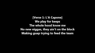 L'A Capone x RondoNumbaNine - Play For Keeps (HD Lyric Video) ✓