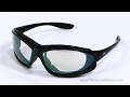 Honeywell Uvex Seismic 2 In 1 Eyewear And Goggle Kit With Indoor Outdoor Lens RWS 51044