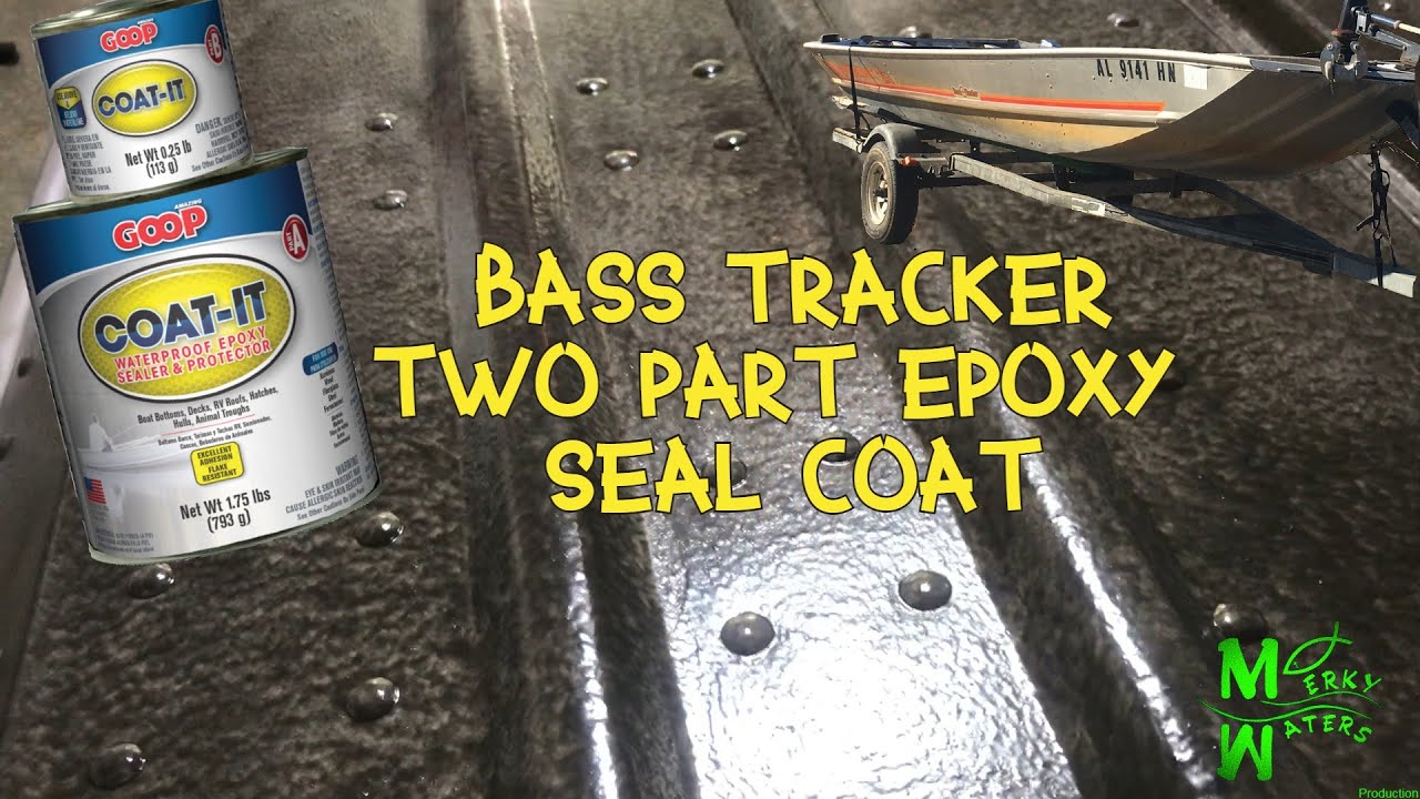 Aluminum Boat Goop Coat It 2 Part Epoxy sealer