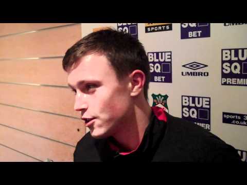 Andy Mangan after the Forest Green Game