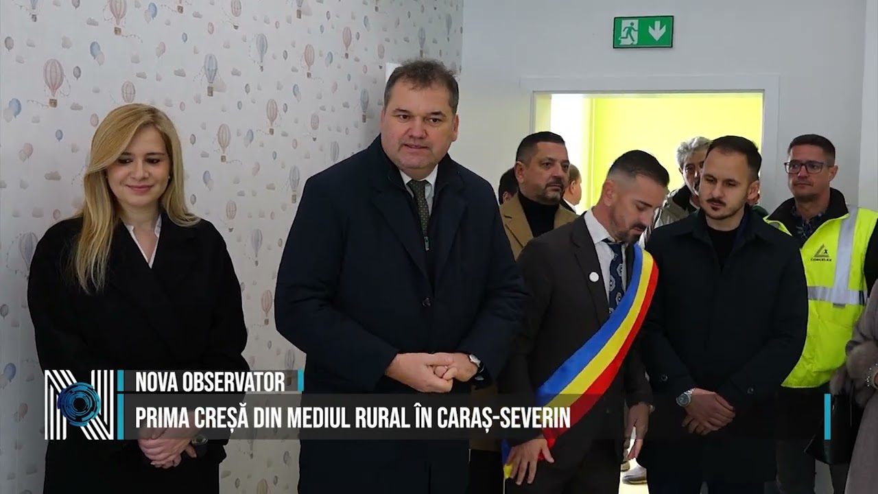 PRIMA CREȘĂ DIN MEDIUL RURAL ÎN CARAȘ-SEVERIN